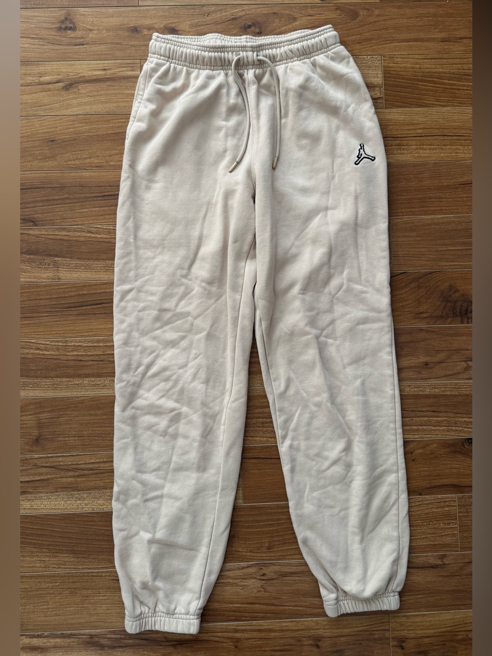 Jordan Loose Fit Cream Oatmeal Jogger Sweatpants XS